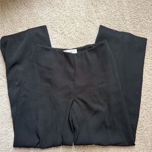 Casual Corner Black and White Patterned Trousers